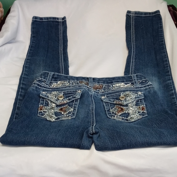Girls size 12 Revolt jeans - Picture 2 of 5